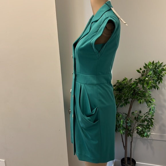 Double-Breasted sleeveless dress size small - Picture 4 of 13